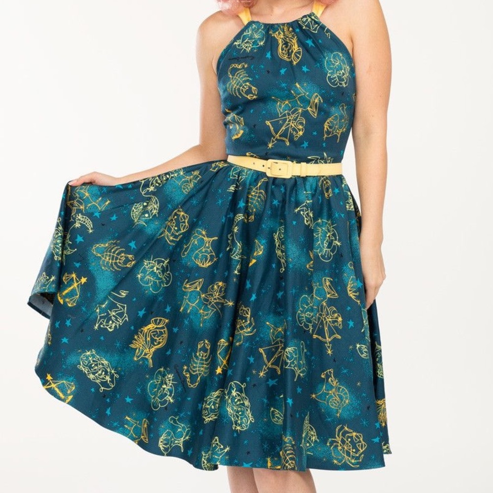 Pinup Girl Clothing Astrology Harley Dress